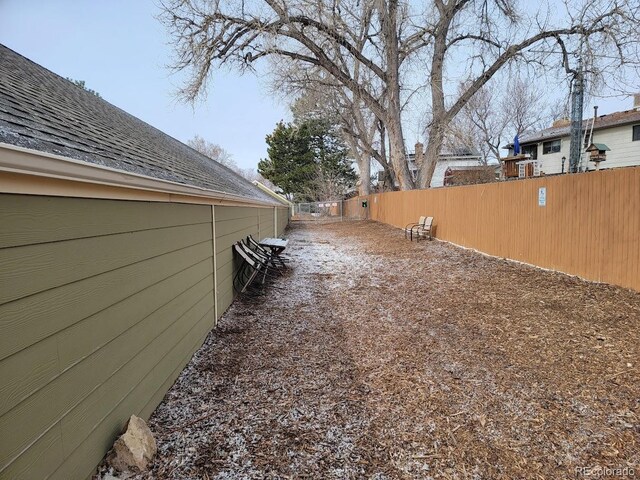 3482 S Eagle St Unit 102, Aurora, CO 80014 - view of yard with fence