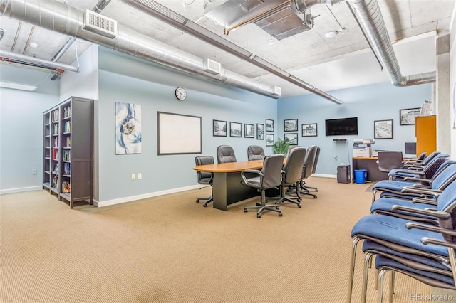 1401 Wewatta St Unit 806, Denver, CO 80202 - carpeted office space with baseboards