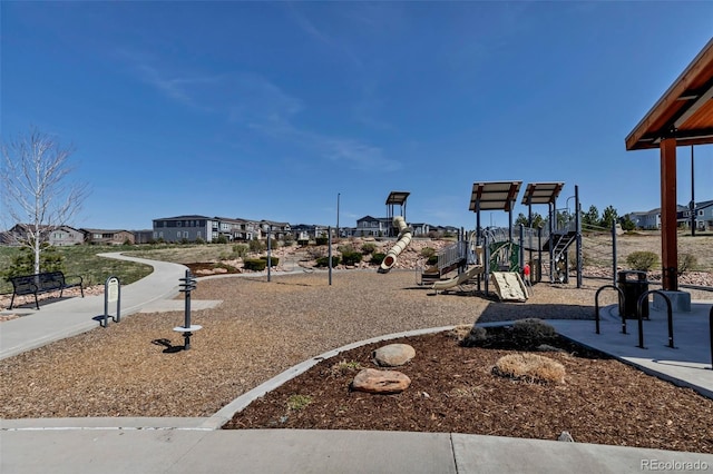4840 Point Mesa St, Castle Rock, CO 80108 - community play area with a residential view