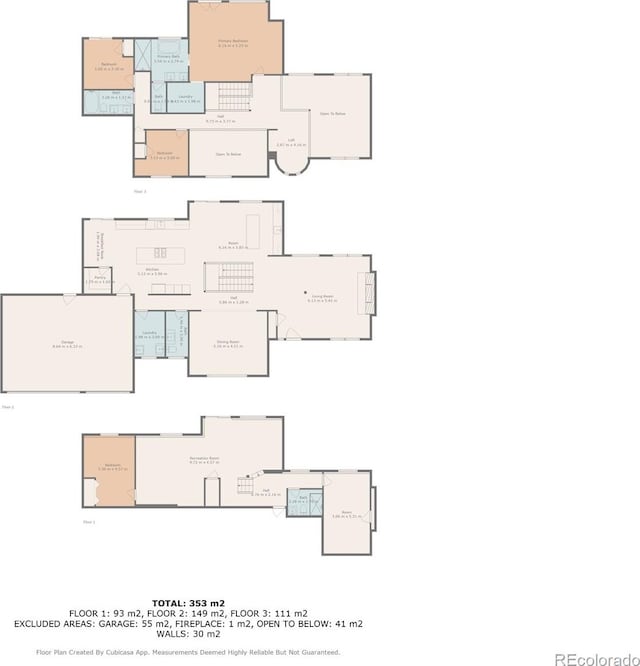 2289 Hiwan Dr, Evergreen, CO 80439 - view of home floor plan