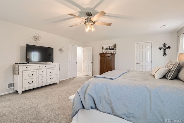 6187 Wescroft Ave, Castle Rock, CO 80104 - bedroom featuring carpet floors, baseboards, and a ceiling fan