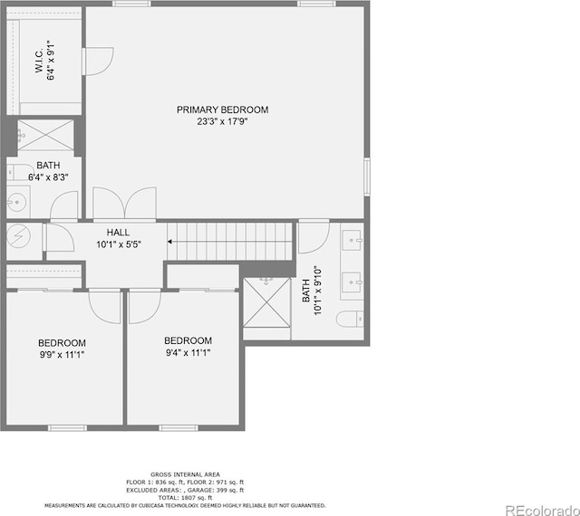 6187 Wescroft Ave, Castle Rock, CO 80104 - floor plan / room layout