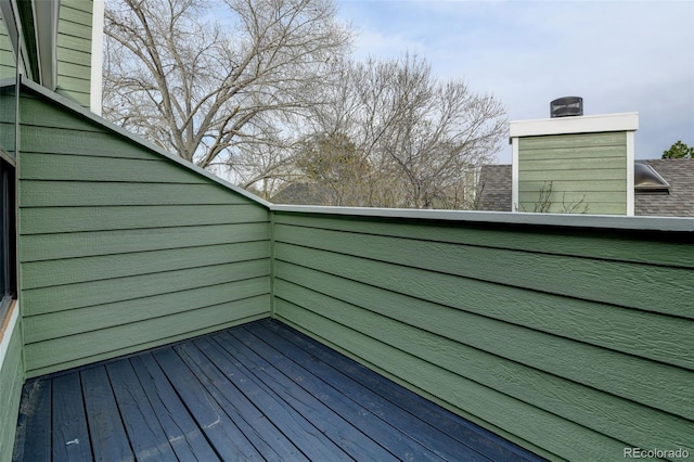 view of deck