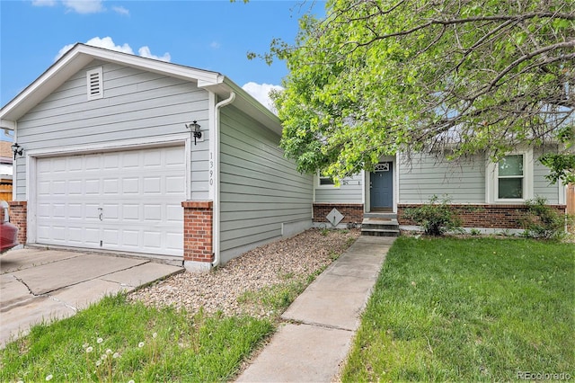 1390 W 78th Cir, Denver, CO 80221 - view of front of house with brick siding and a front yard