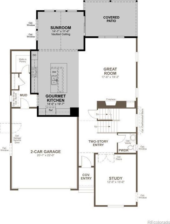 view of layout