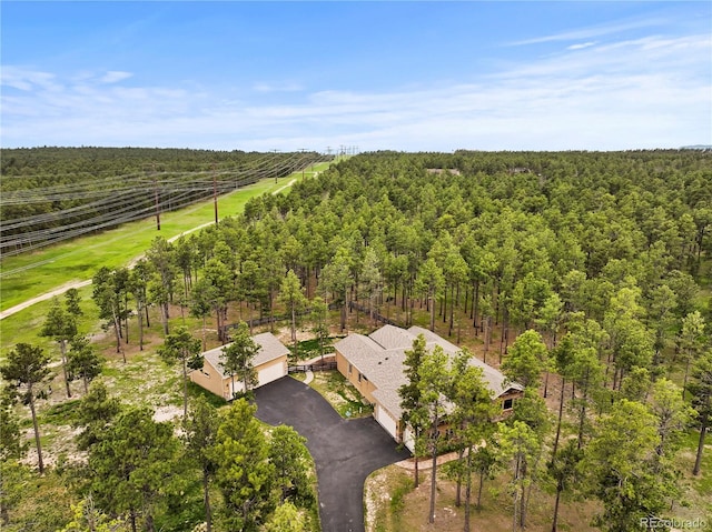 16104 Pole Pine Pt, Colorado Springs, CO 80908 - view of subject property featuring a forest