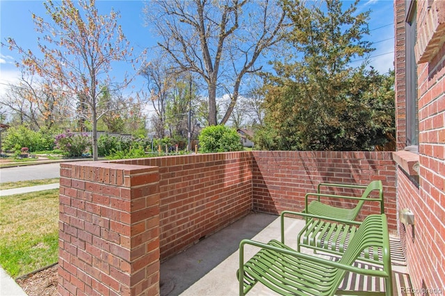 view of patio
