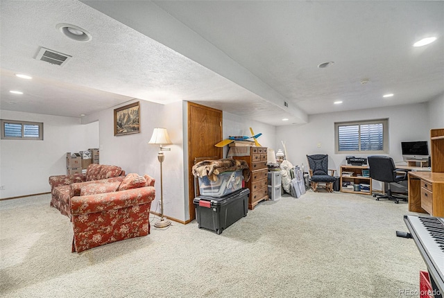 12244 Clermont Ct, Thornton, CO 80241 - carpeted office featuring recessed lighting