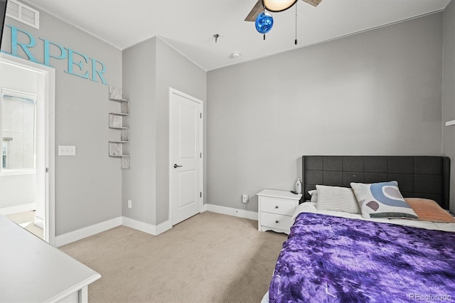 15547 W Vassar Ave, Lakewood, CO 80228 - carpeted bedroom with baseboards and a ceiling fan