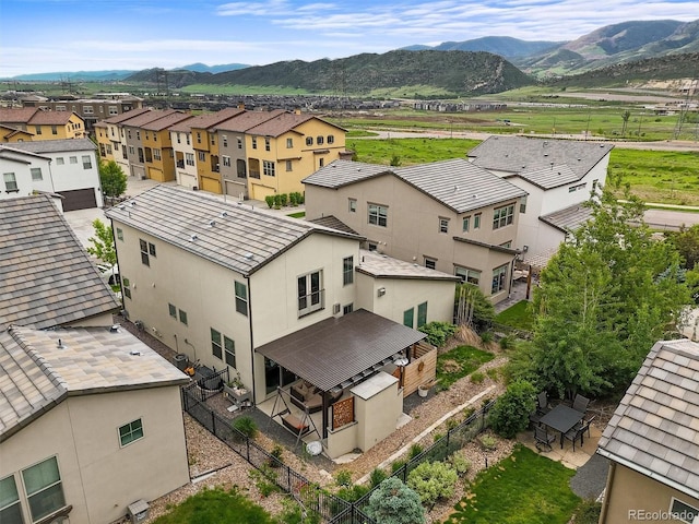 15547 W Vassar Ave, Lakewood, CO 80228 - aerial view of residential area featuring a mountain backdrop