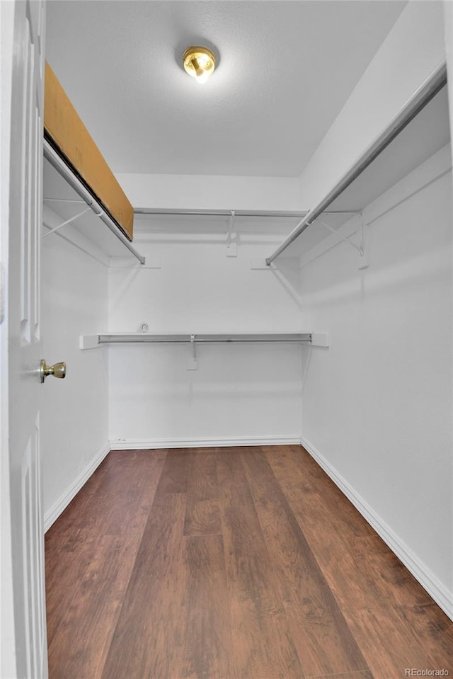 21455 E 44th Ave, Denver, CO 80249 - spacious closet featuring wood finished floors