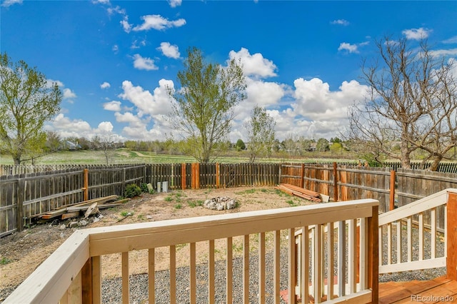 21455 E 44th Ave, Denver, CO 80249 - deck with a fenced backyard