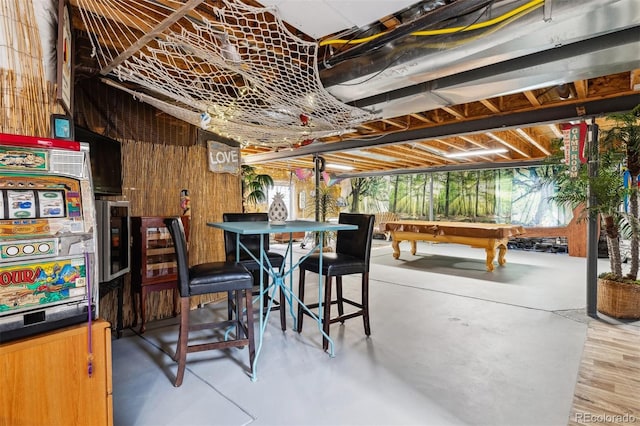 4293 Clover Ln, Brighton, CO 80601 - basement featuring wooden walls