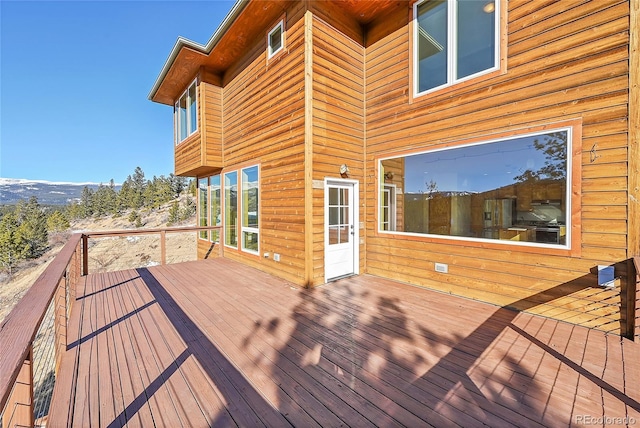 54 Doe Trl, Nederland, CO 80466 - view of wooden deck
