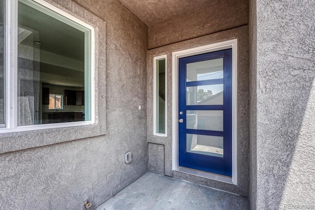 view of property entrance