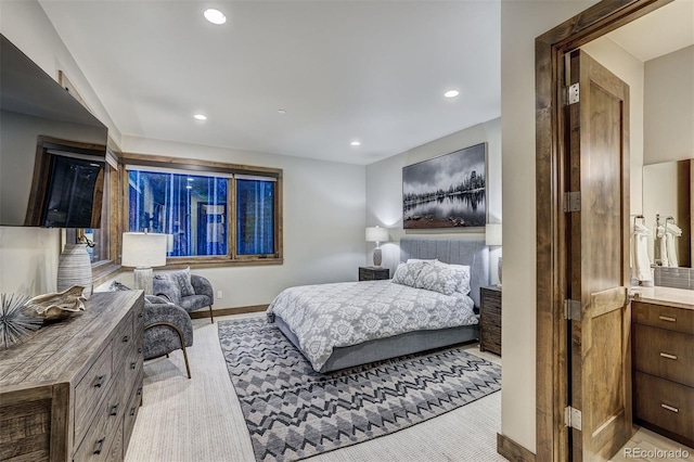 141 Sawmill Run Dr, Breckenridge, CO 80424 - bedroom featuring recessed lighting and baseboards