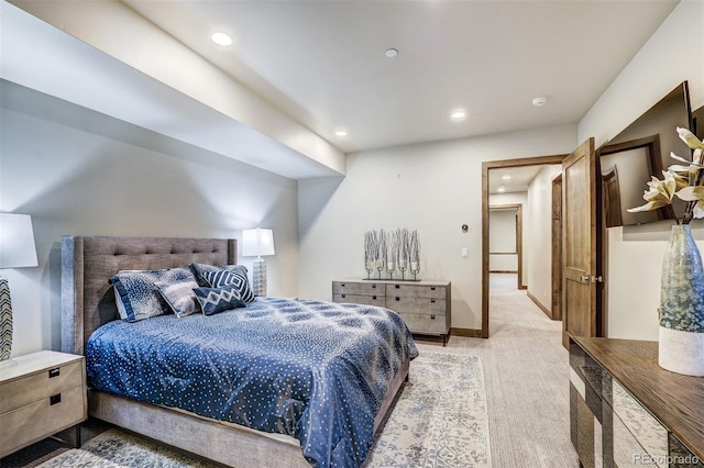 141 Sawmill Run Dr, Breckenridge, CO 80424 - bedroom featuring recessed lighting and carpet floors