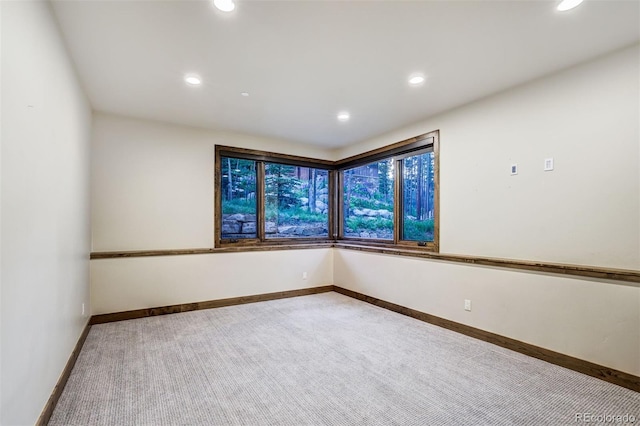 141 Sawmill Run Dr, Breckenridge, CO 80424 - carpeted spare room featuring recessed lighting and baseboards
