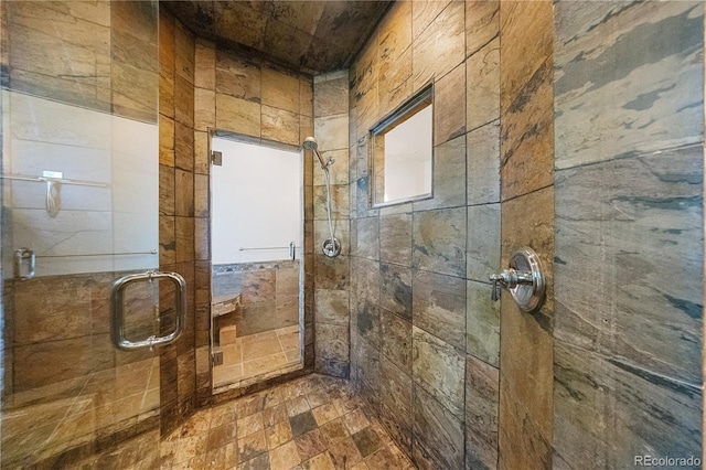 850 E Radcliff Ave, Cherry Hills Village, CO 80113 - bathroom with a shower stall