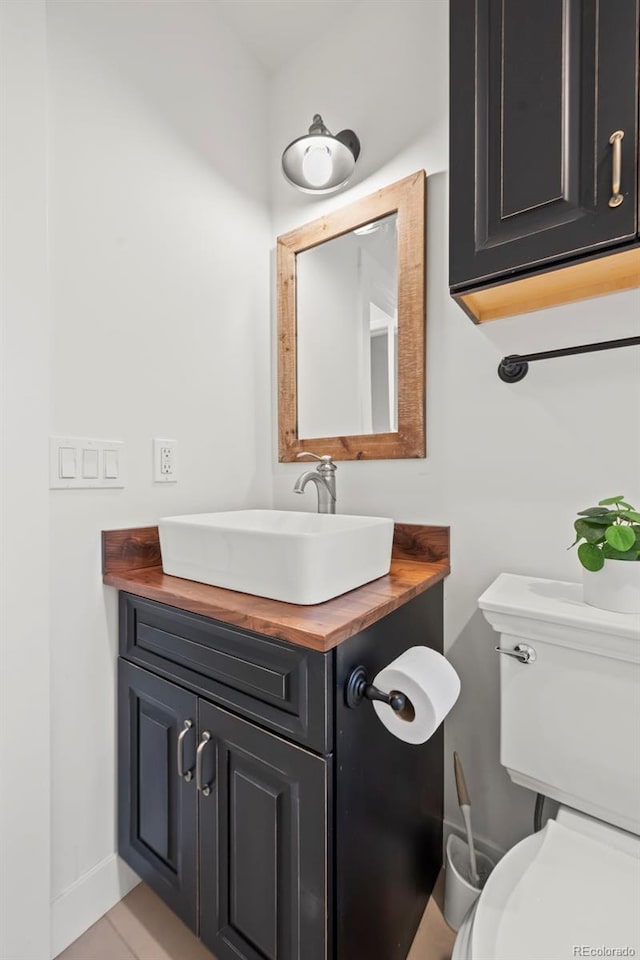 3545 Cloverleaf Dr, Boulder, CO 80304 - bathroom with vanity and toilet