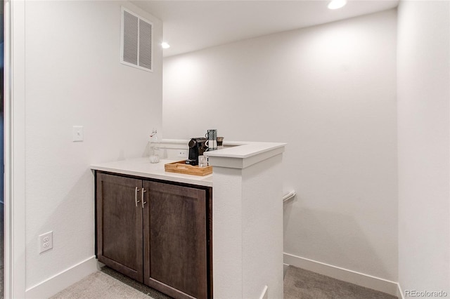 8361 Parkland St, Broomfield, CO 80021 - bathroom featuring baseboards, visible vents, recessed lighting, and vanity