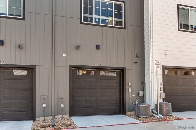 8361 Parkland St, Broomfield, CO 80021 - garage featuring central AC