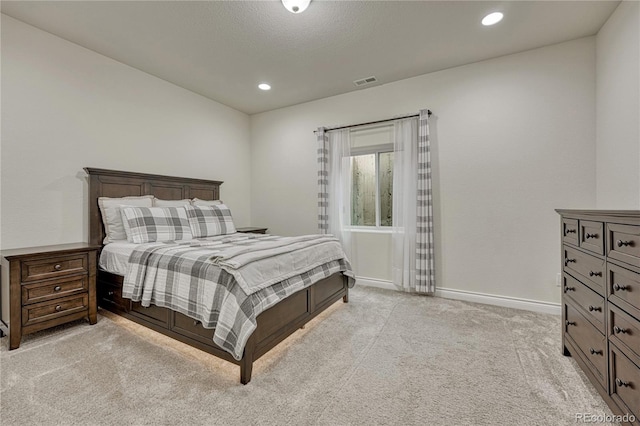 13190 Stone Peaks Way, Peyton, CO 80831 - bedroom with light colored carpet and recessed lighting