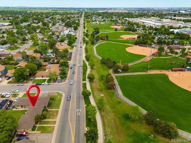 5671 E 60th St, Commerce City, CO 80022 - aerial overview of property's location