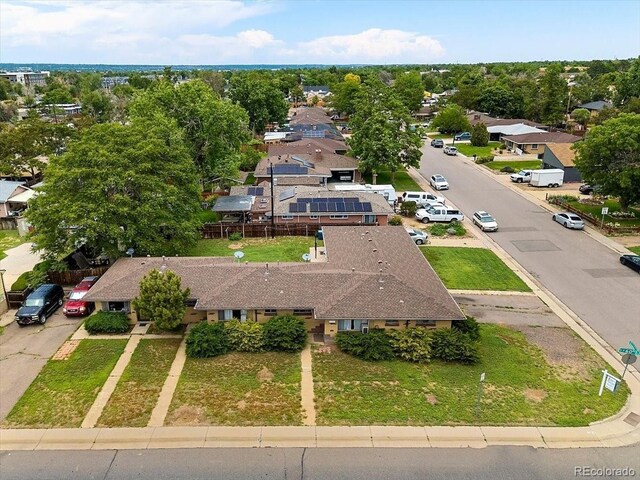 5671 E 60th St, Commerce City, CO 80022 - aerial view of residential area