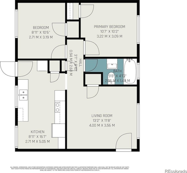 5671 E 60th St, Commerce City, CO 80022 - view of property floor plan