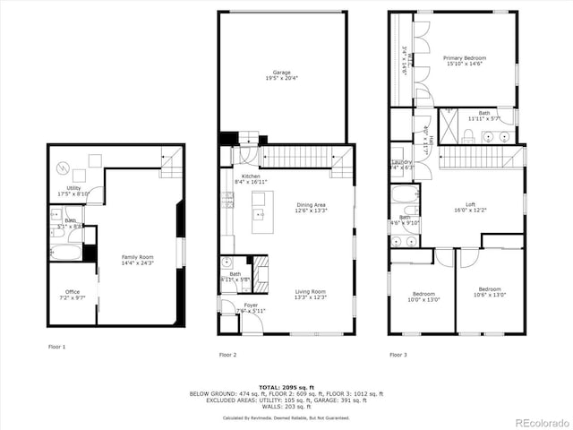 21392 E Stroll Ave, Parker, CO 80138 - view of floor plan / room layout