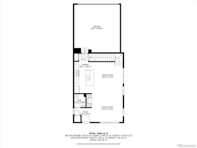 21392 E Stroll Ave, Parker, CO 80138 - view of floor plan / room layout