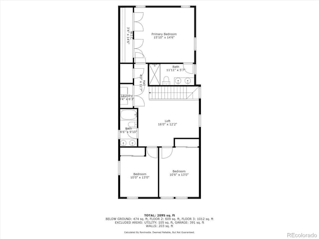 21392 E Stroll Ave, Parker, CO 80138 - view of floor plan / room layout