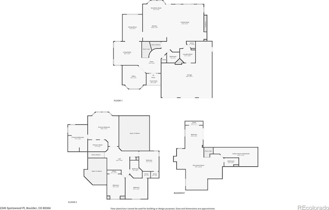 2345 Spotswood Pl, Boulder, CO 80304 - property floor plan