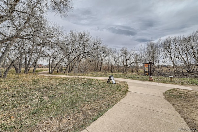 view of property's community