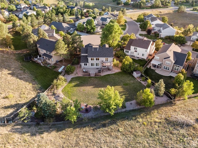10039 Heatherwood Pl, Highlands Ranch, CO 80126 - aerial view with a residential view