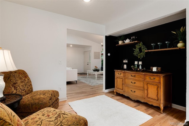 8543 Redstone St, Highlands Ranch, CO 80126 - sitting room featuring light wood finished floors