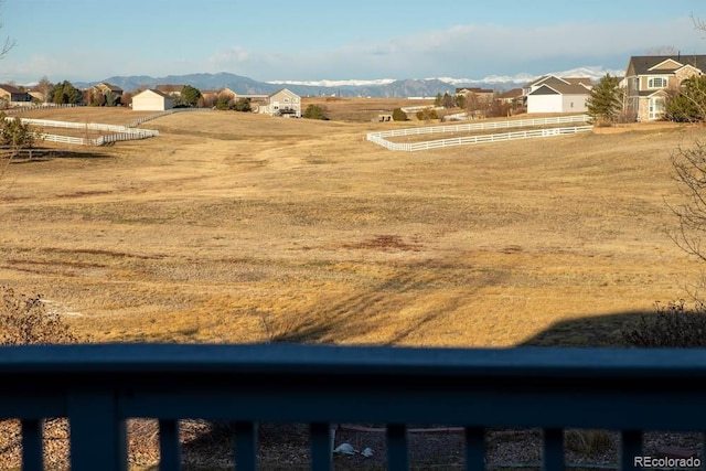 14701 Yosemite St, Brighton, CO 80602 - view of yard featuring a mountain view, a residential view, and a rural view