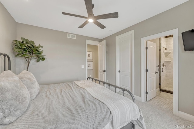 5428 Forest View Rd, Parker, CO 80134 - carpeted bedroom featuring baseboards and ceiling fan