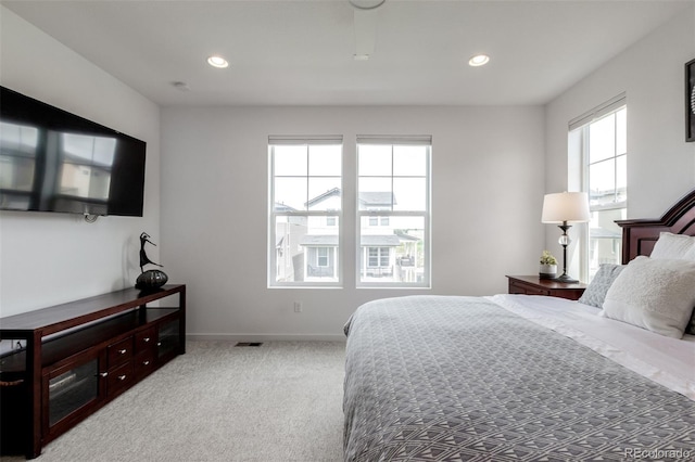 8958 Southurst St, Littleton, CO 80129 - carpeted bedroom featuring baseboards and recessed lighting