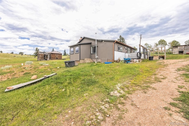 view of rear view of house