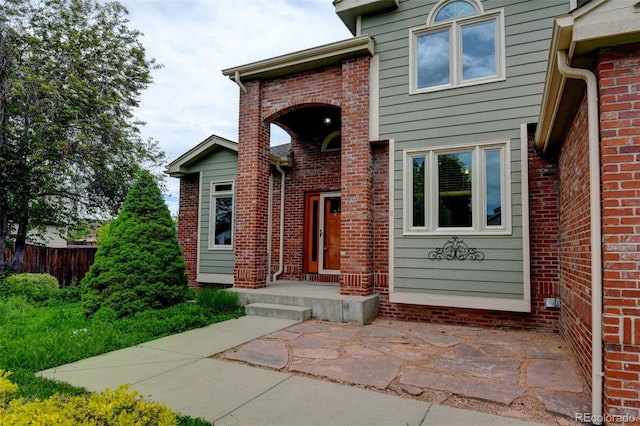 8286 W 108th Pl, Westminster, CO 80021 - property entrance with brick siding