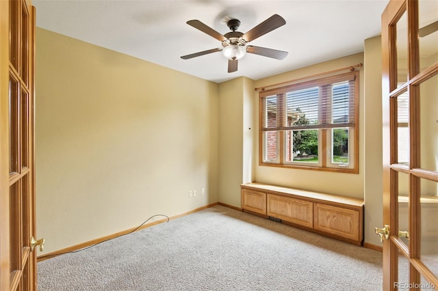 8286 W 108th Pl, Westminster, CO 80021 - spare room featuring light colored carpet and ceiling fan