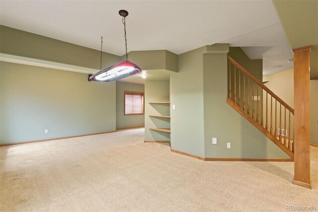 8286 W 108th Pl, Westminster, CO 80021 - carpeted spare room with baseboards and stairway