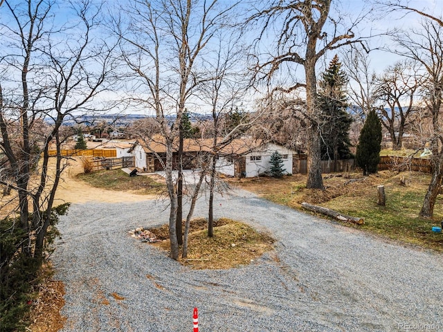 14290 W 54th Ave, Arvada, CO 80002 - view of front facade featuring curved driveway