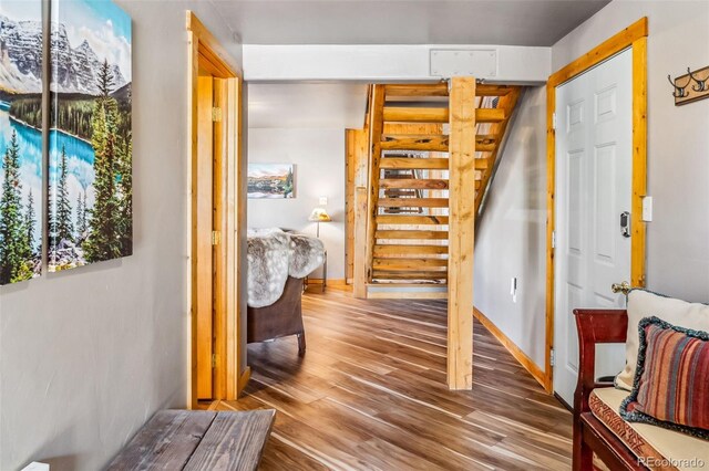 795 Zebulon St, Alma, CO 80420 - interior space featuring wood finished floors