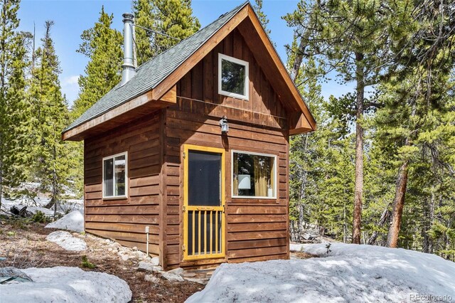 795 Zebulon St, Alma, CO 80420 - view of outdoor structure featuring an outdoor structure