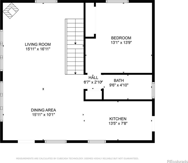 795 Zebulon St, Alma, CO 80420 - home floor plan