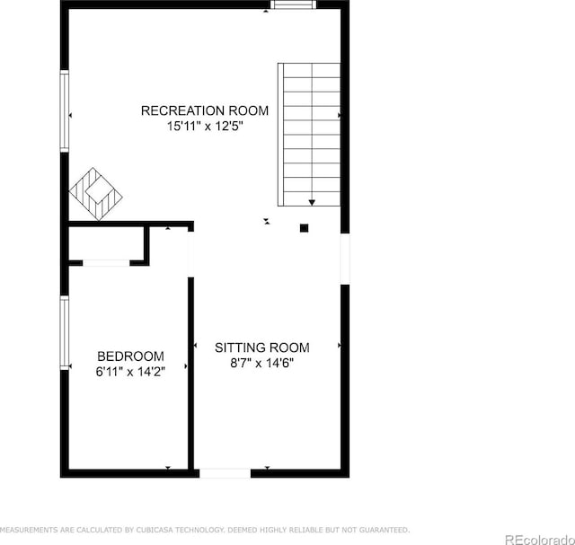 795 Zebulon St, Alma, CO 80420 - property floor plan