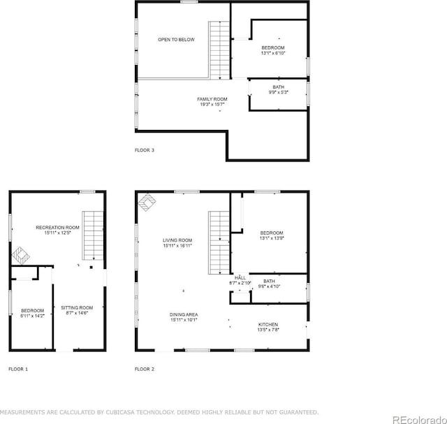 795 Zebulon St, Alma, CO 80420 - property floor plan